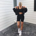 Women High Waist Fitness Sports Biker Shorts Summer Jogging Beach Athletic Casual Skinny Soft Elastic Stretchy Solid Shorts